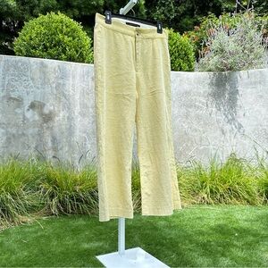 Zara Pastel Yellow Culottes